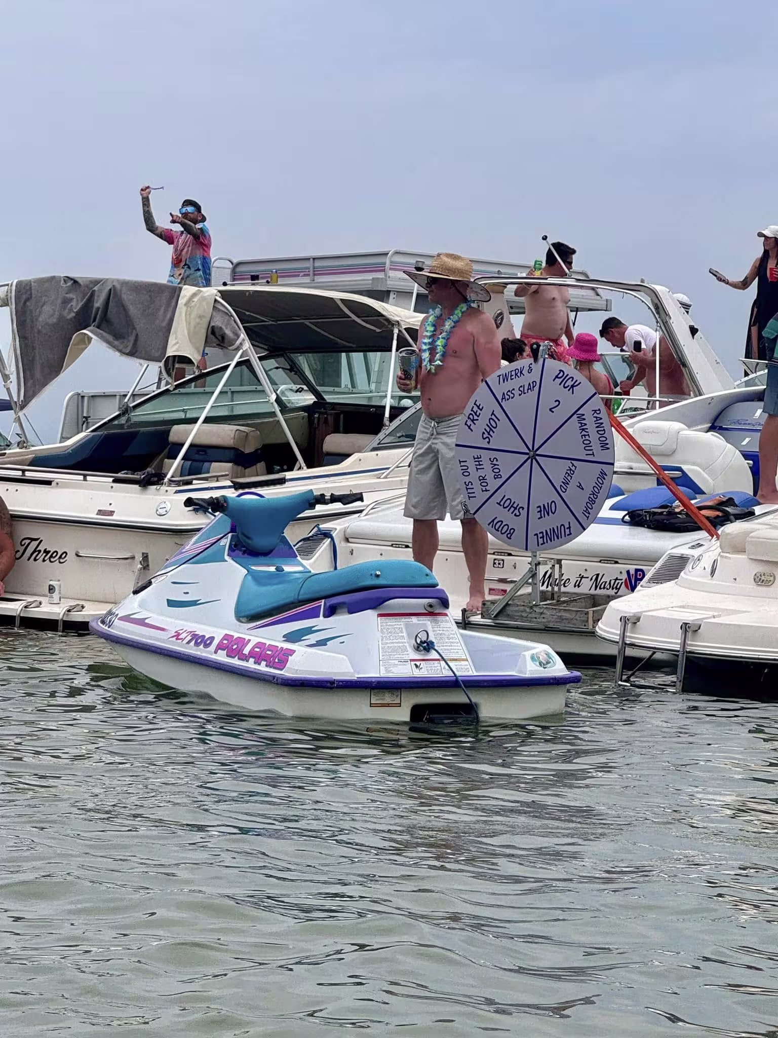 Water activities during Pottahawk